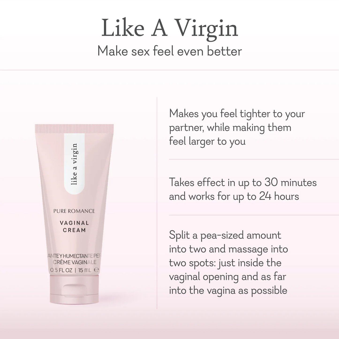 Like A V-rgin V-ginal Cream