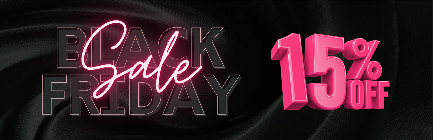 Black Friday 15%OFF