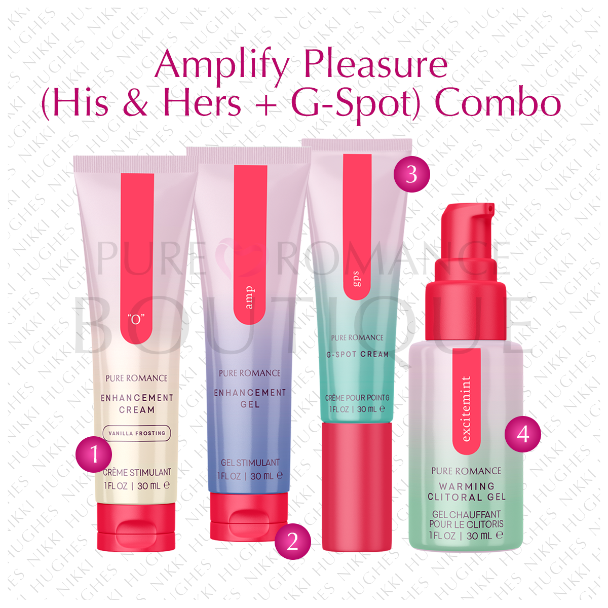 Amplify Pleasure (His & Hers + G-Spot) Combo