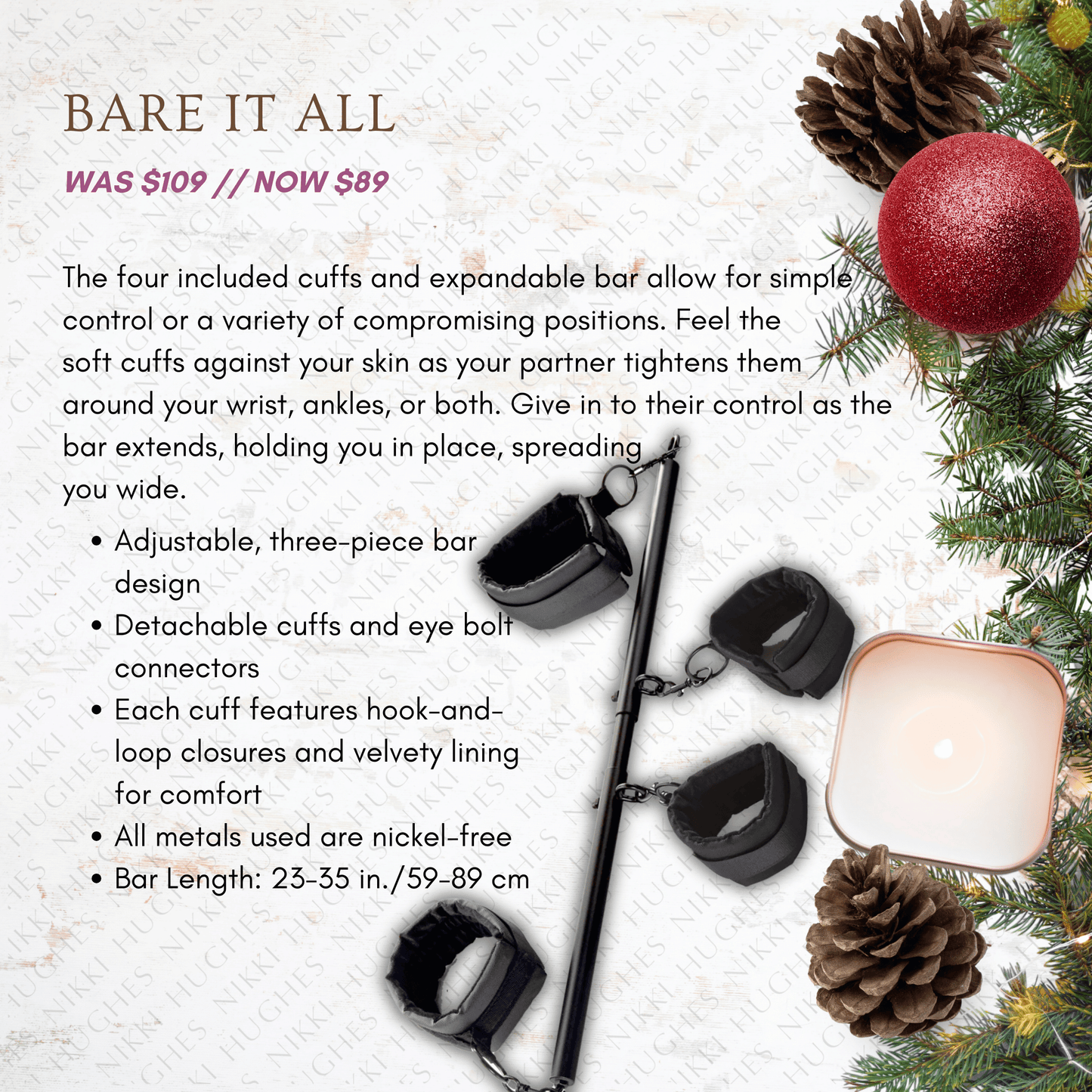 FLASH SALE - Bare It All