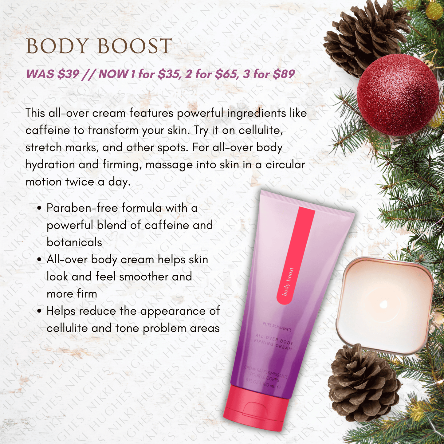 FLASH SALE - Body Boost - Firming Cream