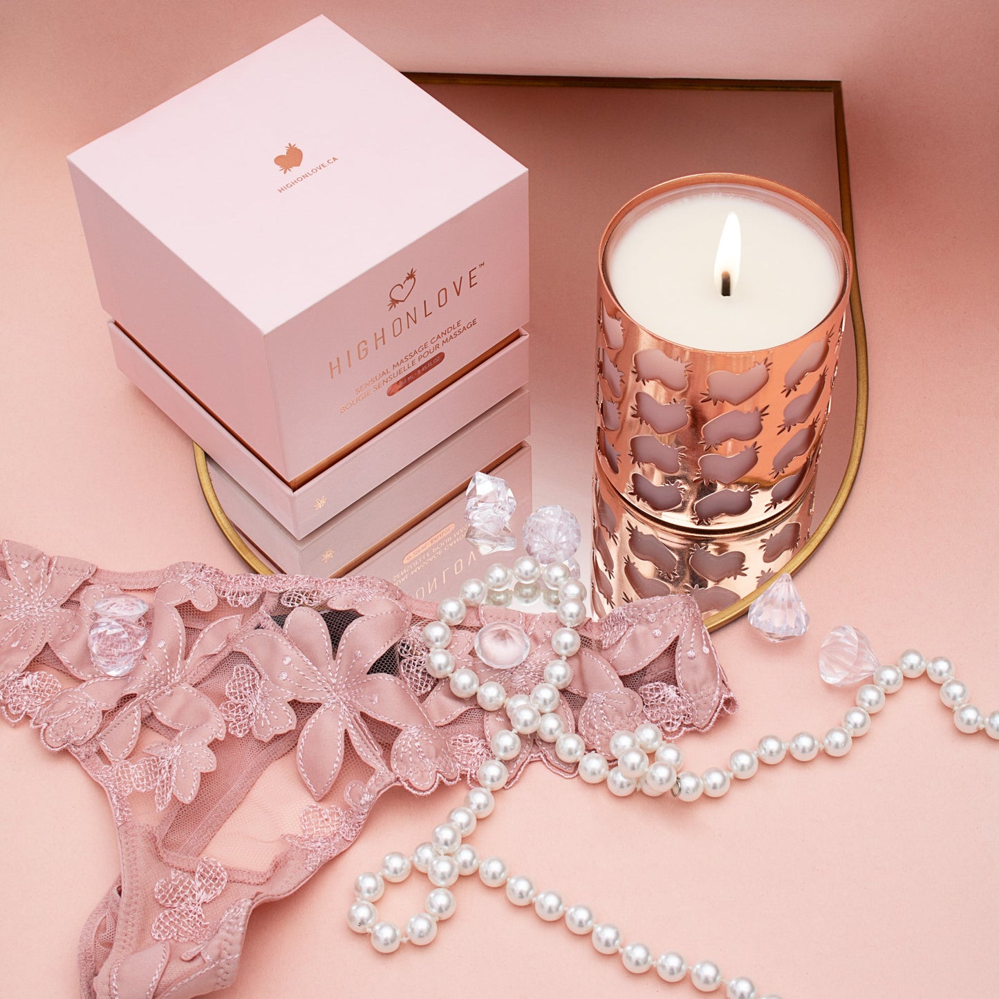 Massage Candle | Rose Bud