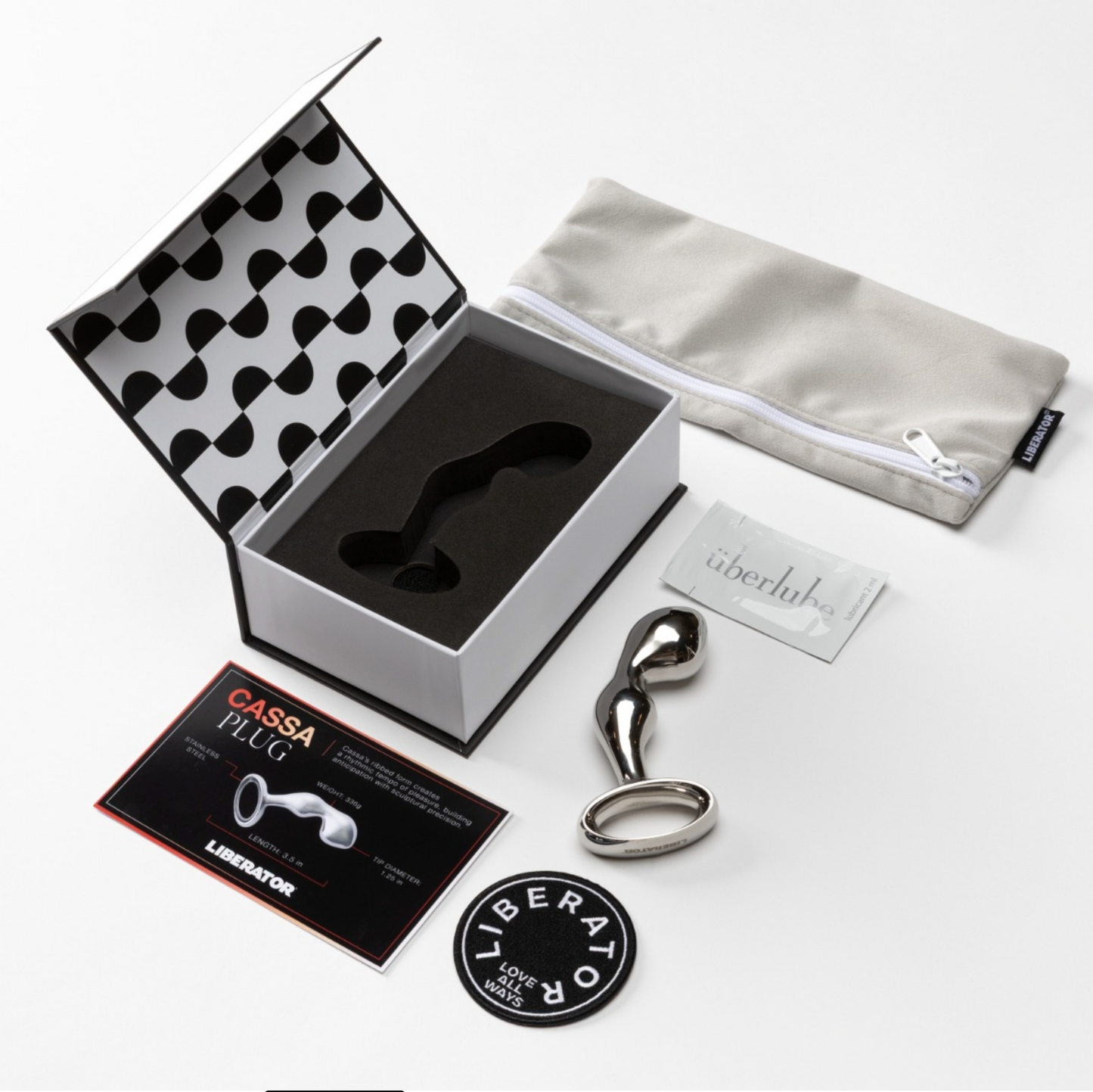 Cassa Stainless Steel Ribbed