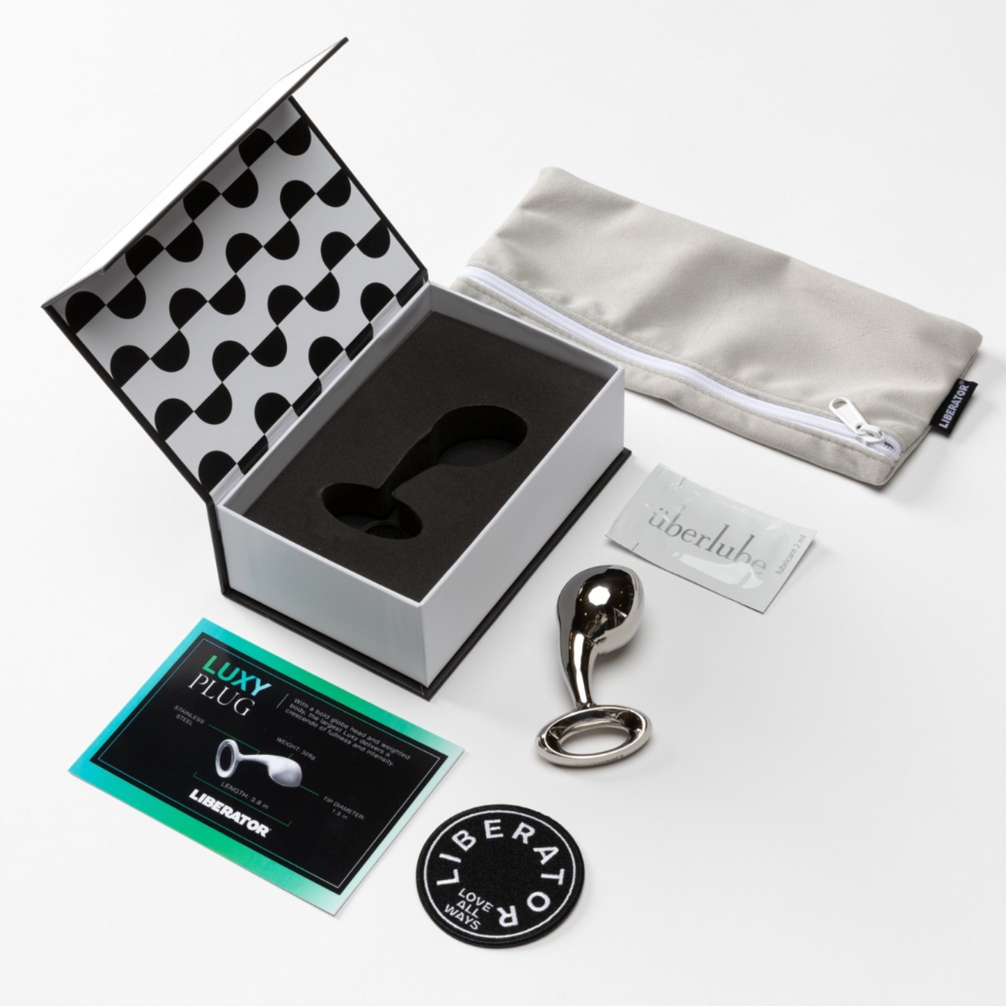 Luxy Large Stainless Steel Plug