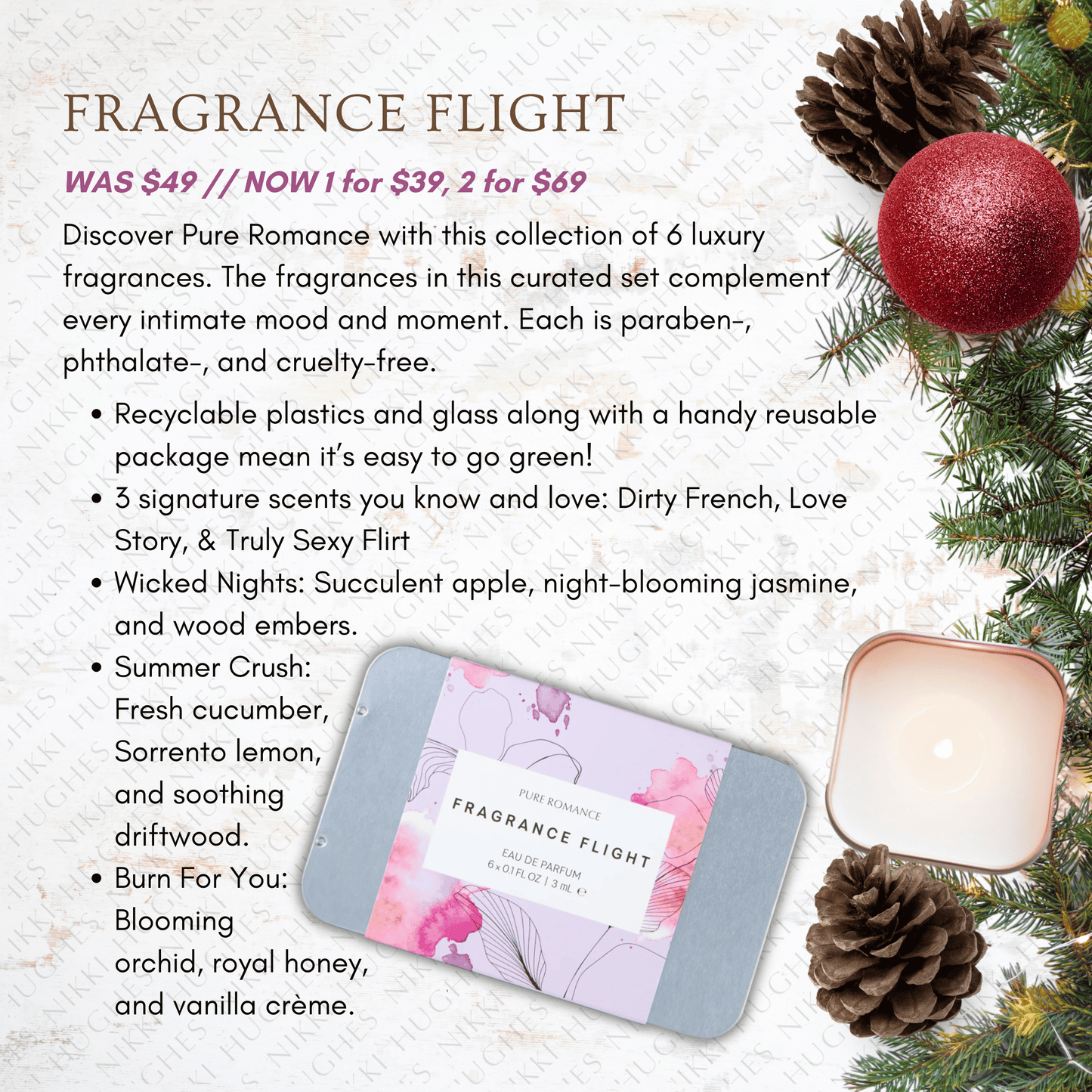 FLASH SALE - Fragrance Flight