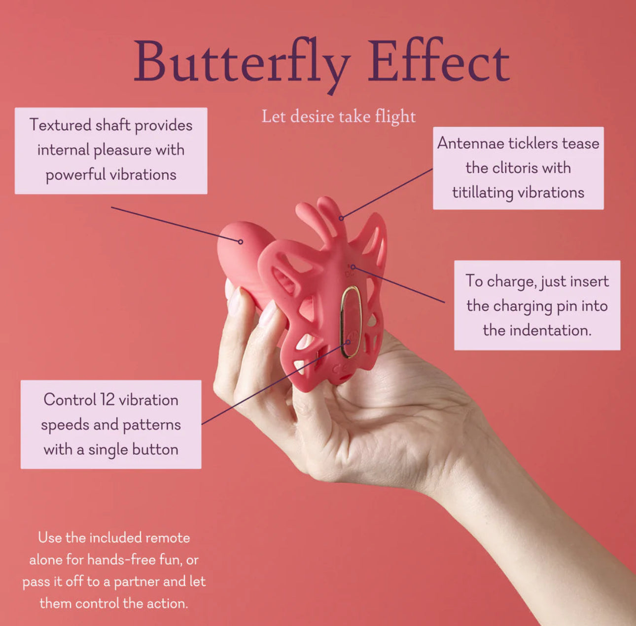 FLASH SALE - Butterfly Effect (Panty Vibrator)