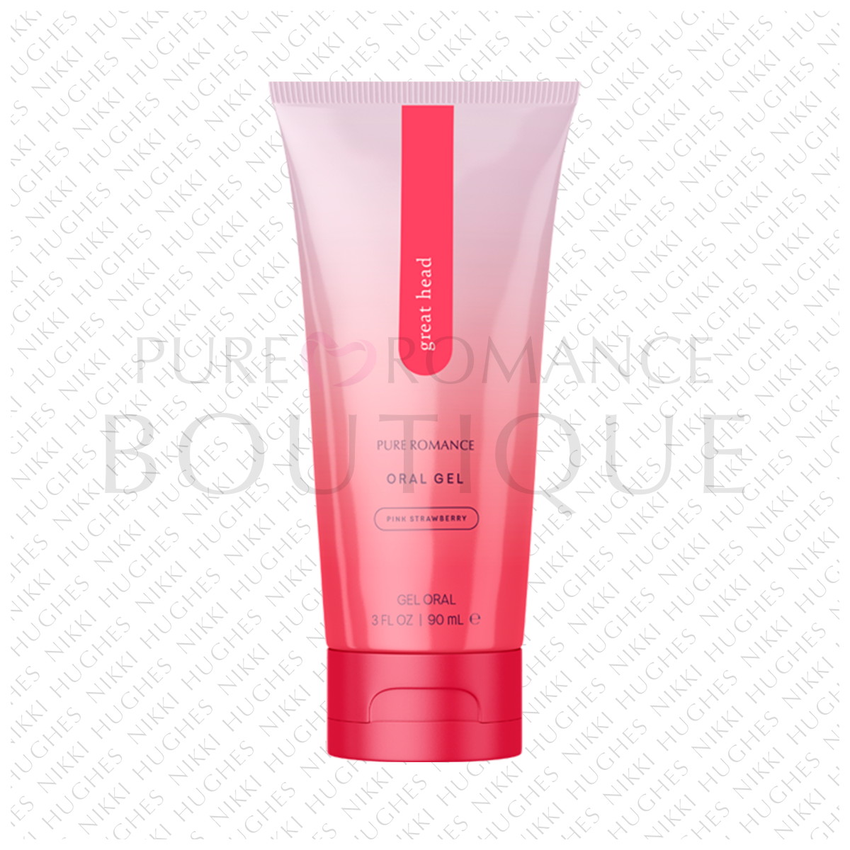 Great Head - Oral Gel - Pink Strawberry (Oral relaxant gel)