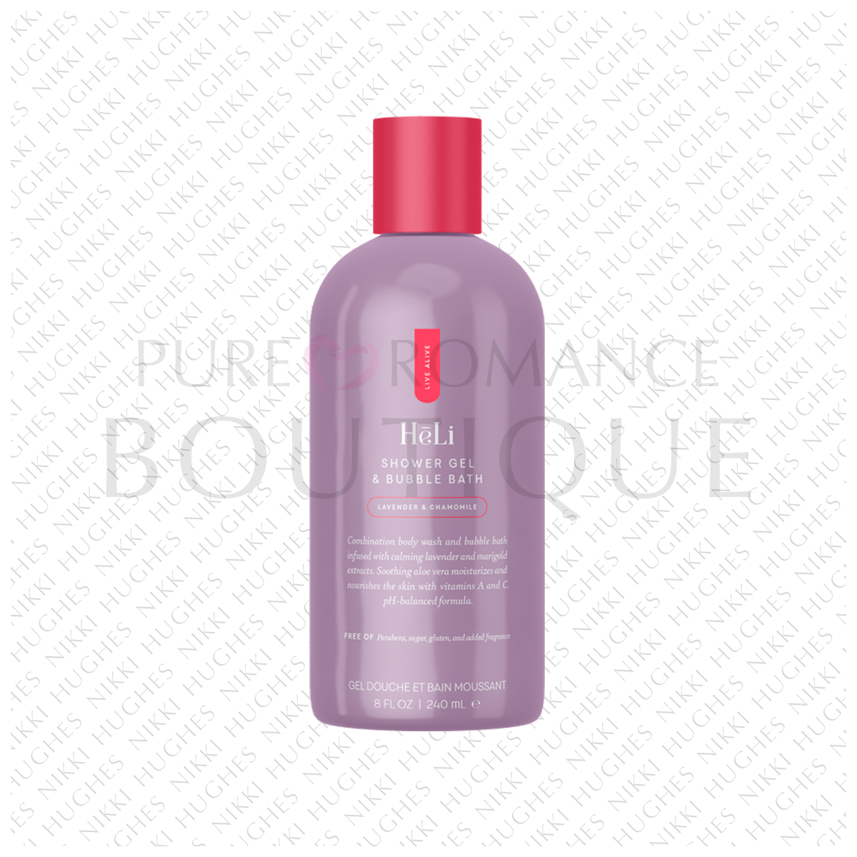 HēLi Lavender and Chamomile - Skinny Dip - Shower Gel & Bubble Bath