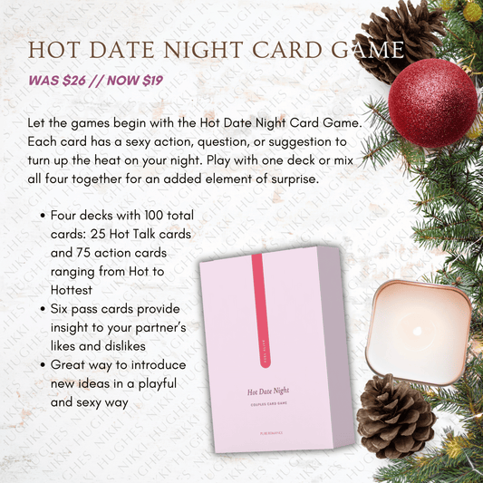 FLASH SALE - Hot Date Night Card (Couples Card Game)