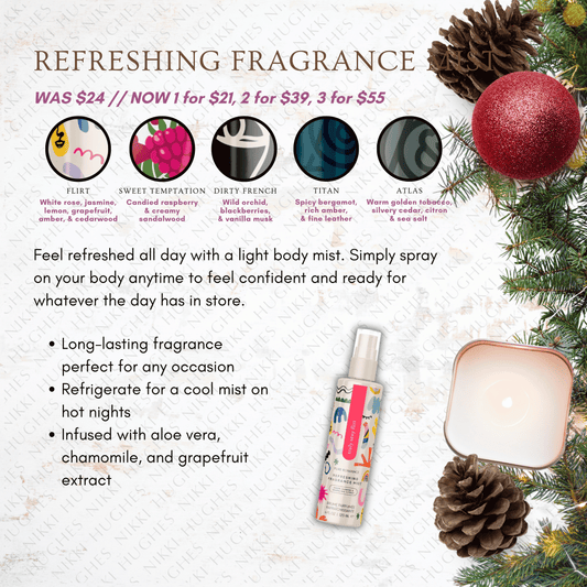 FLASH SALE - Kiss Refreshing Fragrance Mist