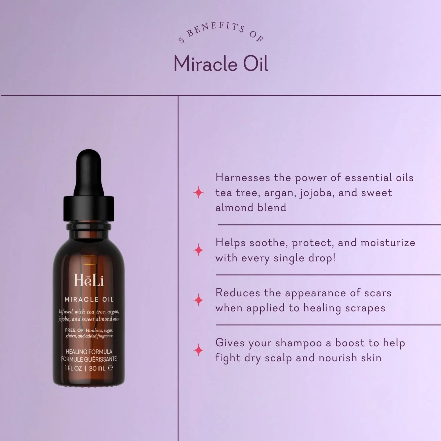 HēLi Essential Oil - Miracle Oil