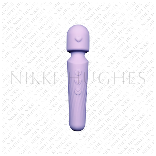 Lilac Love Silicone Rechargeable Petite Wand Massager