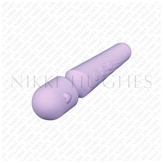 Lilac Love Silicone Rechargeable Petite Wand Massager