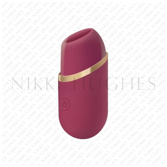Liv Mini Tongue Suction Vibrator, Pink