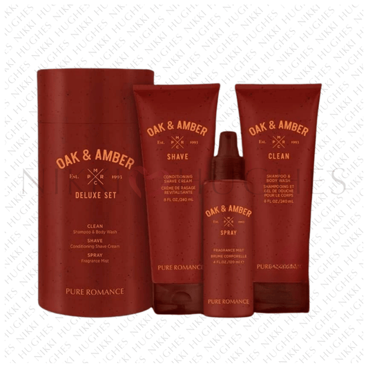 Men’s Oak & Amber Giftset