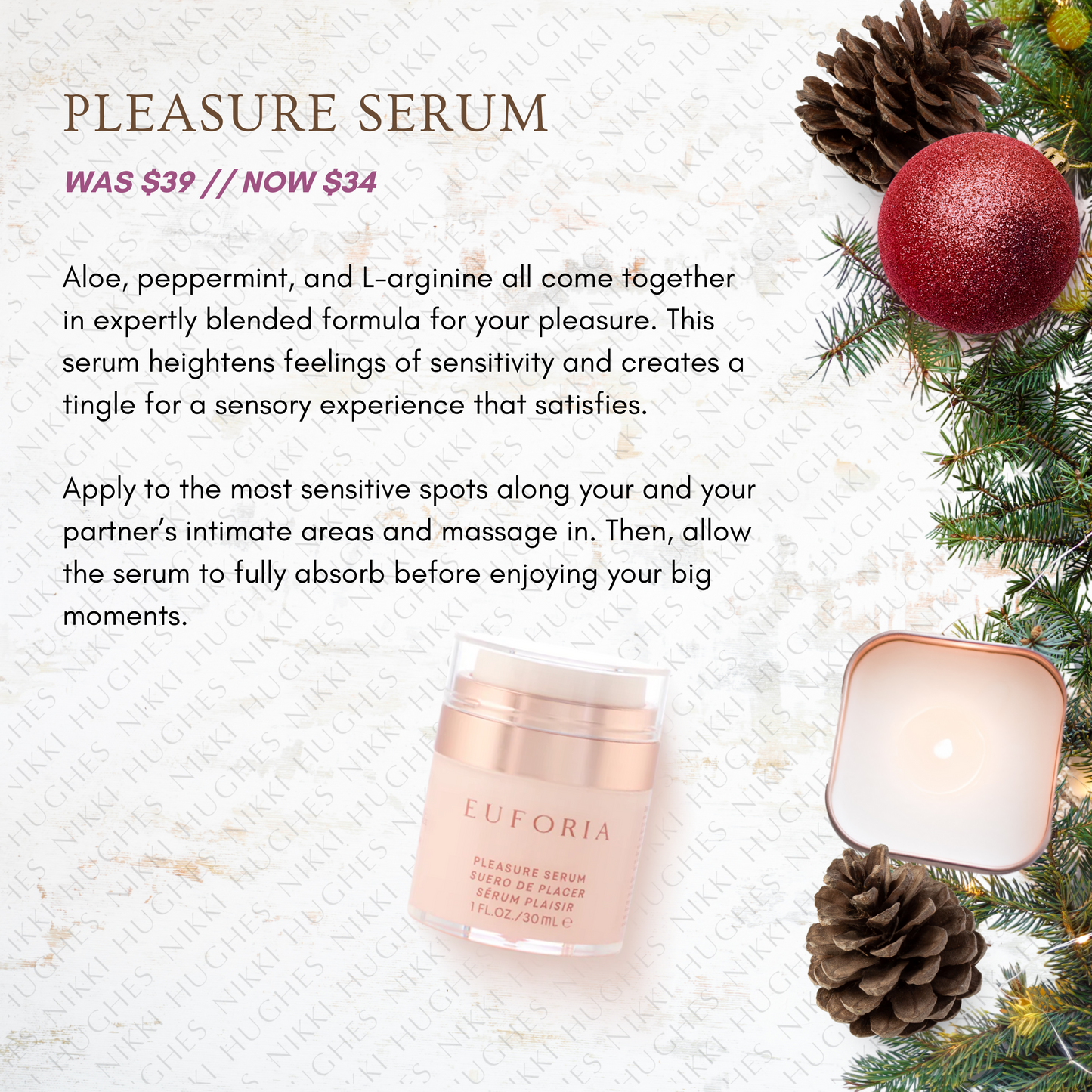 FLASH SALE - Euforia Pleasure Serum