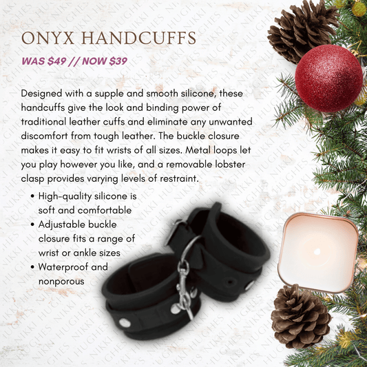 FLASH SALE - Onyx Handcuffs