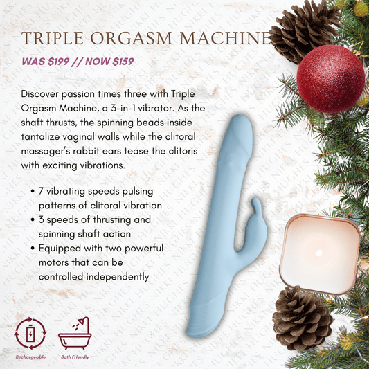 FLASH SALE - Triple-O Machine (Triple Vibrator)