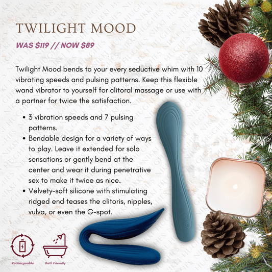 FLASH SALE - Twilight Mood (Flexible Wand Vibrator)