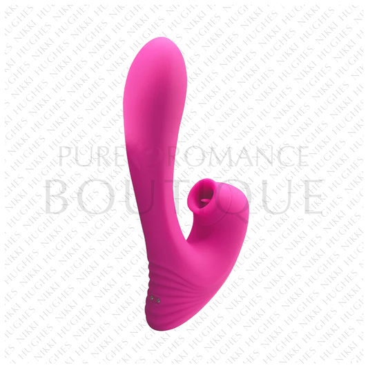 Unraveled (dual action vibrator with stimulator)