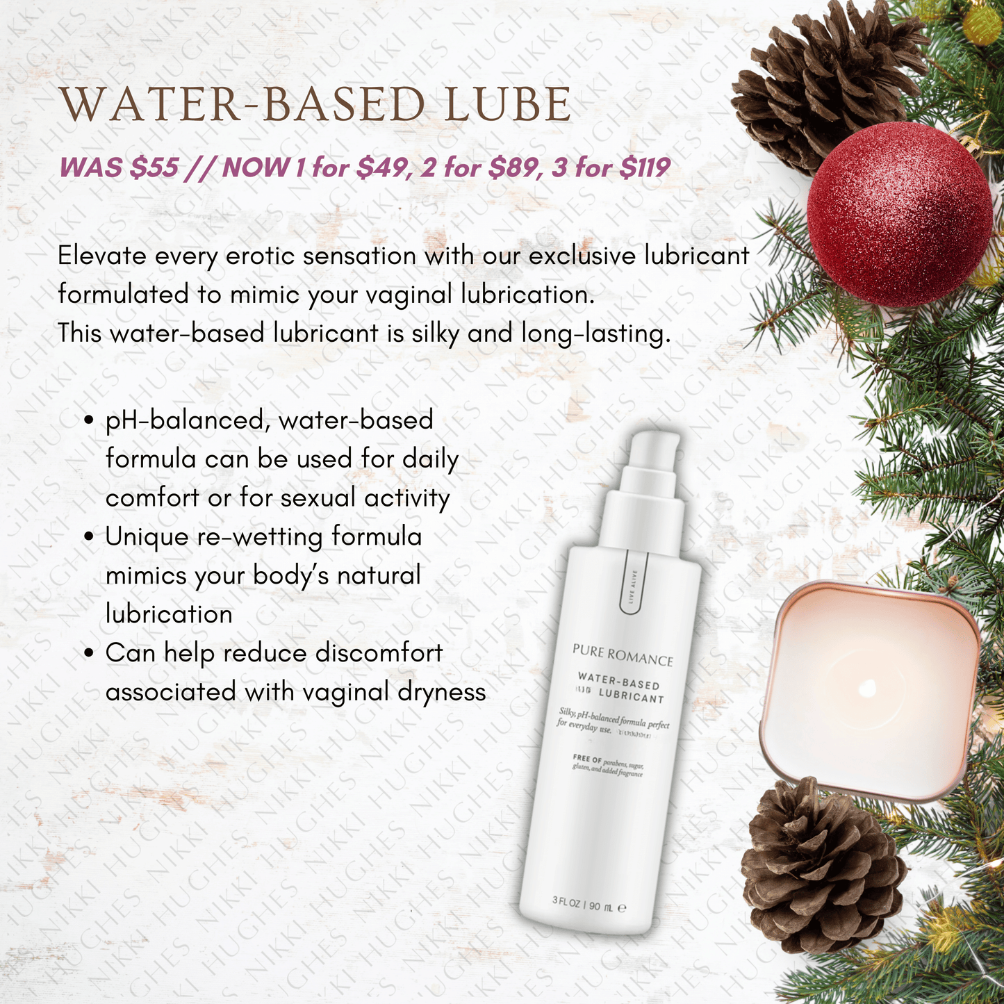 FLASH SALE - Water- Based Lubricant