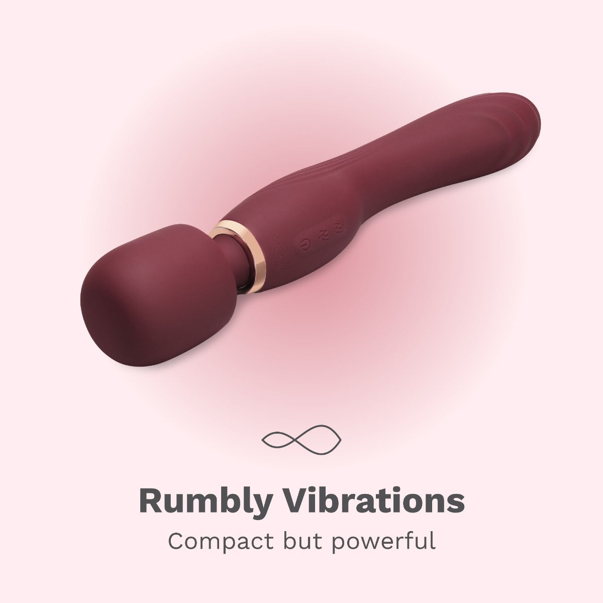 Le Wand Flat Top Fusion G Double-Ended Petite Wand Vibrator