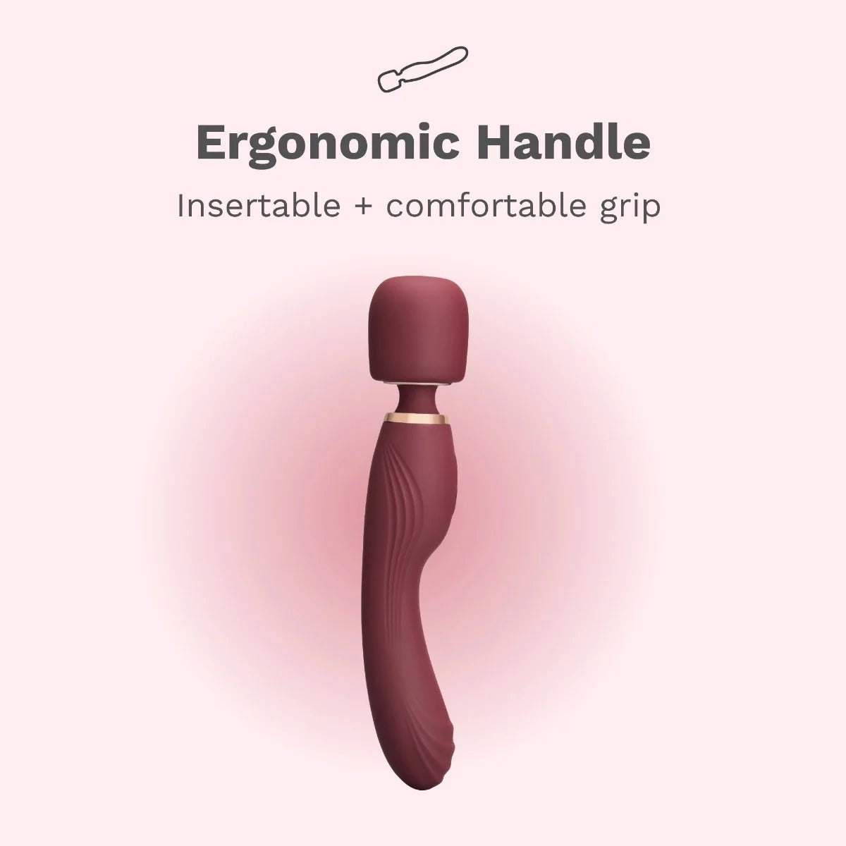 Le Wand Flat Top Fusion G Double-Ended Petite Wand Vibrator