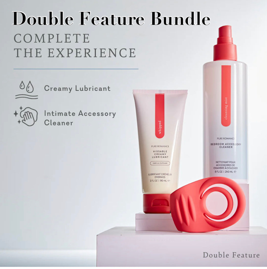 FLASH SALE - Double Feature (Double C-Ring) Pleasure Bundle