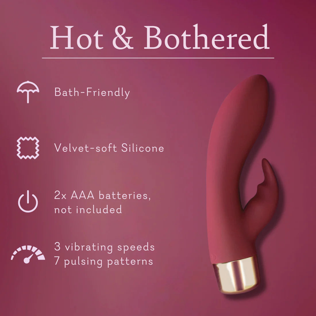 Hot & Bothered (Double Action Vibrator)