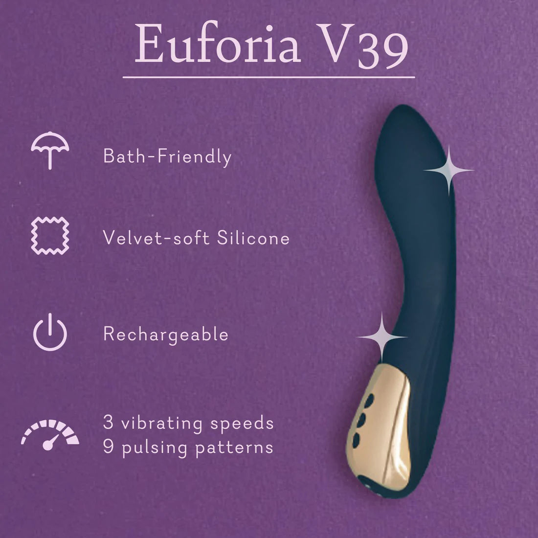 Euphoria V39 (V and G - Spot Heated Vibrator)